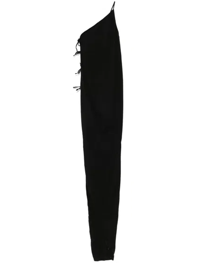 RICK OWENS DRKSHDW TACO LONG DRESS