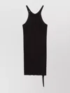 Rick Owens Drkshdw Black Hollywood Racer Back Tank Minidress