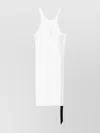 Rick Owens Drkshdw Womens Milk Racer Shoulder-straps Cotton-jersey Top