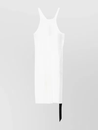 RICK OWENS DRKSHDW TANK DRESS WITH ASYMMETRIC HEM AND RACERBACK