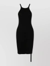RICK OWENS DRKSHDW TANK DRESS WITH RACER BACK AND ROUND NECKLINE