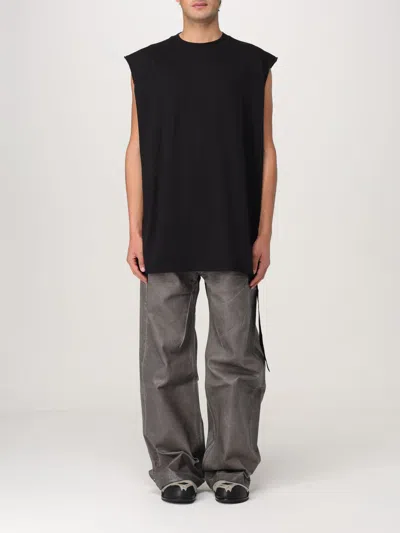 RICK OWENS DRKSHDW T-SHIRT RICK OWENS DRKSHDW MEN COLOR BLACK,G60448002