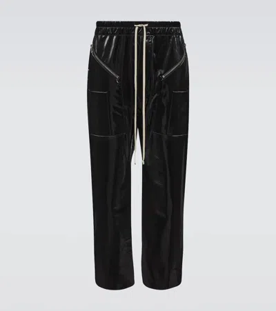 Rick Owens Drkshdw Tapered-hose In Black