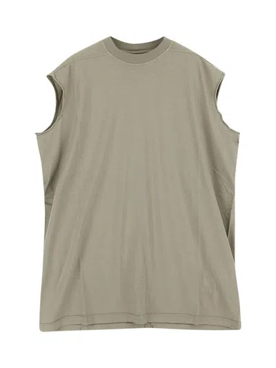 Rick Owens Drkshdw Tarp T-shirt In Beige