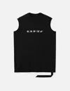 Rick Owens Drkshdw Tarp T-shirt In Black