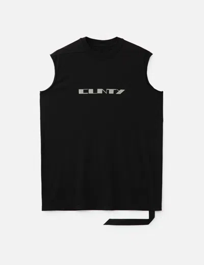 Rick Owens Drkshdw Tarp T-shirt In Black