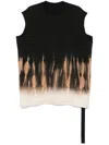 Rick Owens Drkshdw Tarp T-shirt In Black
