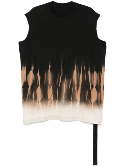 Rick Owens Drkshdw Tarp T-shirt In Black