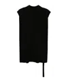 Rick Owens Drkshdw Drkshdw By Rick Owens Cotton Logo T-shirt In Black