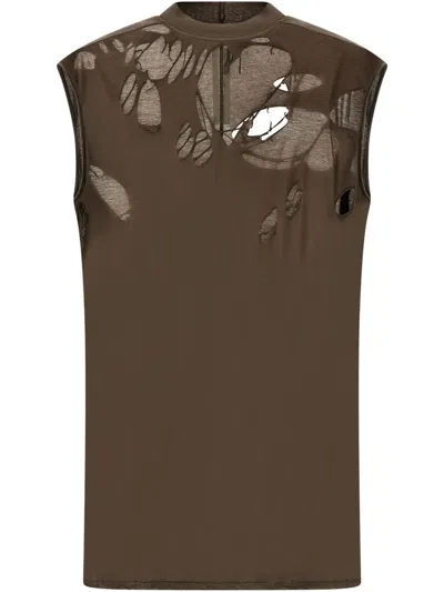RICK OWENS DRKSHDW TARP T-SHIRT