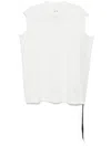 Rick Owens Drkshdw Off-white Tarp T-shirt In White
