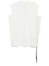 Rick Owens Drkshdw Off-white Tarp T-shirt In White