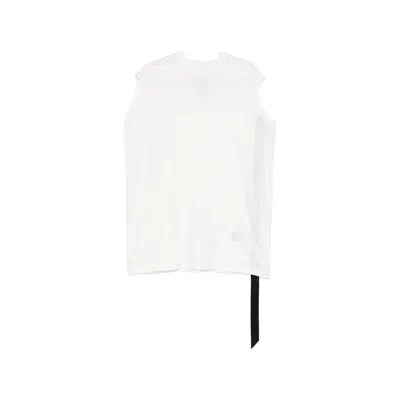 Rick Owens Drkshdw Drkshdw By Rick Owens Man T-shirt Off White Size L Cotton