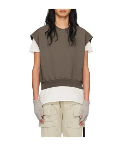 Rick Owens Drkshdw Tatlin Cover Sleeve Sweater In Multicolor
