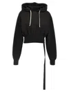 Rick Owens Drkshdw Tatlin Hoodie In Black
