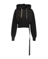 Rick Owens Drkshdw Tatlin Hoodie In Black