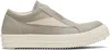 Rick Owens Drkshdw Taupe Concordians Laceless Vintage Sneaks Sneakers In Gray