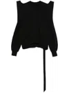 Rick Owens Drkshdw Techsweat Sweatshirt In Blue