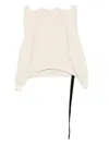 Rick Owens Drkshdw Tecsweat Sweatshirt In Nude