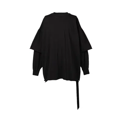Pre-owned Rick Owens Drkshdw Tommy Hustler Sweat 'black' | Men's Size Onesize
