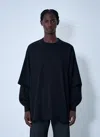 Rick Owens Drkshdw Tommy Hustler Sweat T-shirt In Black