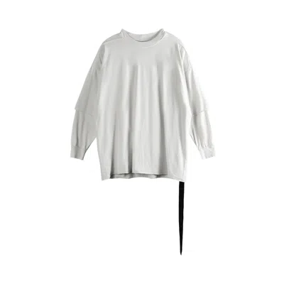 Pre-owned Rick Owens Drkshdw Tommy Hustler Sweatshirt 'milk Wash' | White | Men's Size Onesize