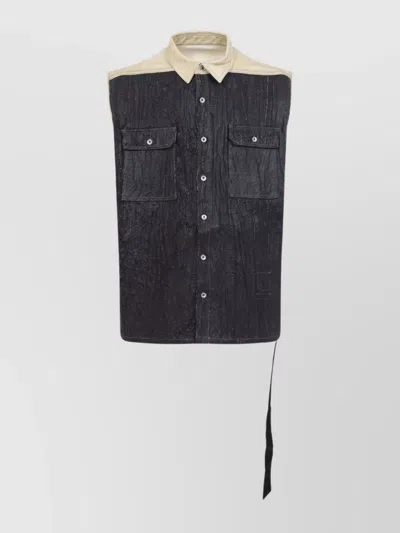 Rick Owens Drkshdw Drkshdw By Rick Owens Sl Tommy Jumbo Jacket In Multi