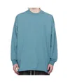 Rick Owens Drkshdw Tommy Long Sleeve T-shirt In Blue