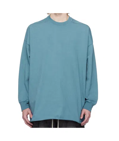 Rick Owens Drkshdw Tommy Long Sleeve T-shirt In 86 Toothpaste