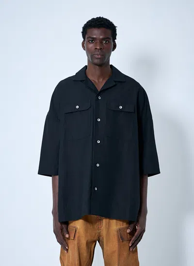 Rick Owens Drkshdw Tommy Shirt In Black