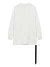 Rick Owens Drkshdw Tommy Sweatshirt In White