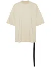 Rick Owens Drkshdw Tommy T Organic-cotton T-shirt In Neutrals
