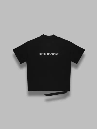 Rick Owens Drkshdw Tommy T-shirt In Black
