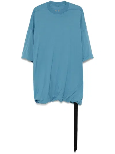 Rick Owens Drkshdw Tommy T-shirt In Blue