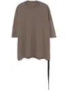 Rick Owens Drkshdw Tommy T-shirt In Brown