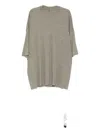 Rick Owens Drkshdw Gray Hollywood Tommy T-shirt In Gray