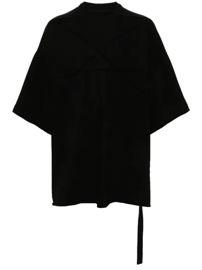Rick Owens Drkshdw Tommy T-shirt In Schwarz