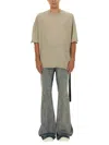 Rick Owens Drkshdw Relaxed Fit Lightweight Tommy T-shirt In White