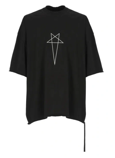 Rick Owens Drkshdw Tommy T T-shirt In Black