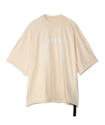 Rick Owens Drkshdw Tommy T T-shirt In Natural/milk