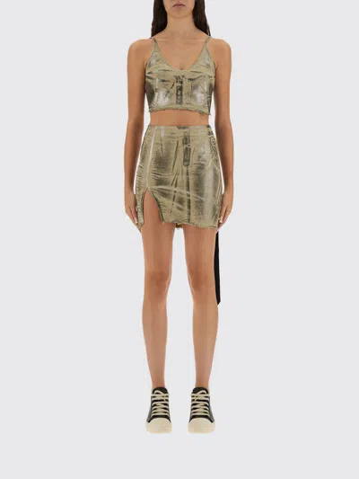 Rick Owens Drkshdw Top  Woman Color Beige In Nude