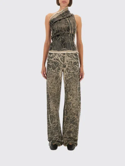 Rick Owens Drkshdw Top  Woman Color Black In Green