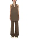 Rick Owens Drkshdw Top "sally" In Gray