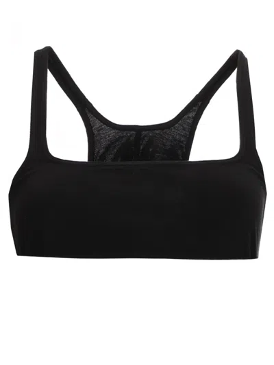 Rick Owens Drkshdw Black Unhorny T Square Neck Tank Top
