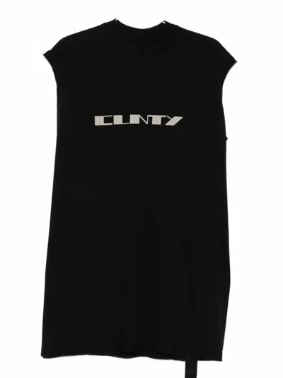 Rick Owens Drkshdw Trap T In Black