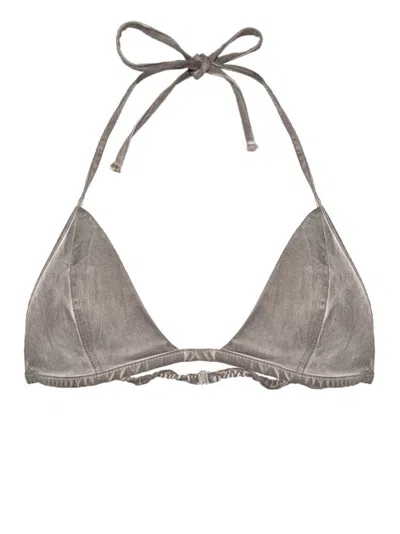 RICK OWENS DRKSHDW TRIANGLE STRAPED BRA