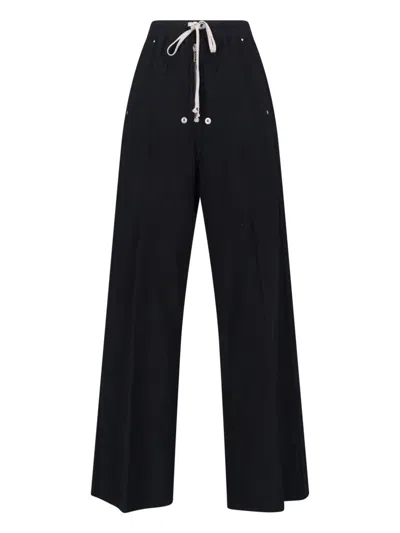 Rick Owens Drkshdw Trousers In Black