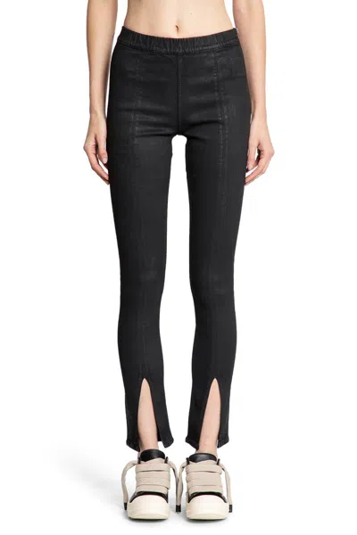 Rick Owens Drkshdw Trousers In Black