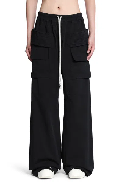Rick Owens Drkshdw Trousers In Black