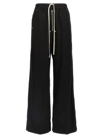 Rick Owens Drkshdw Geth Belas Drawstring Pants In Black